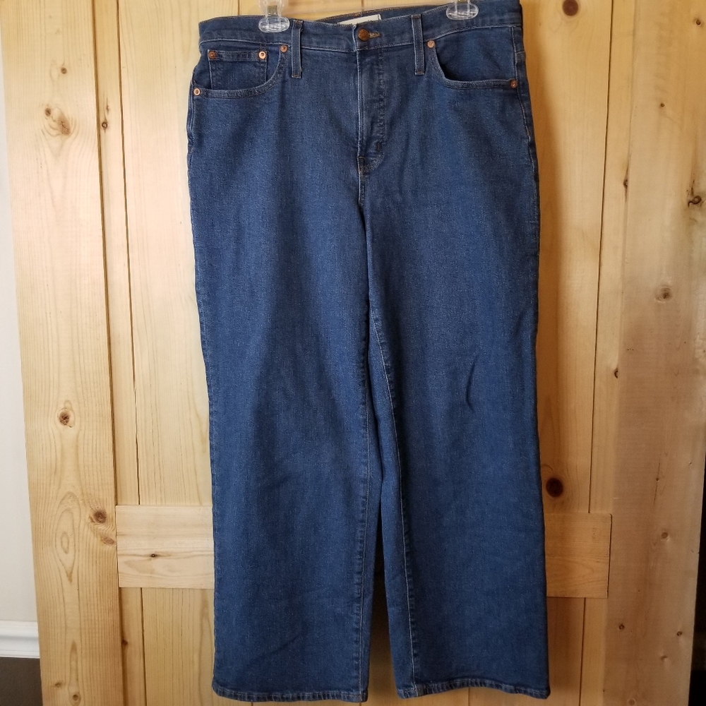 Madewell The Perfect Vintage Wide-Leg Denim Jean